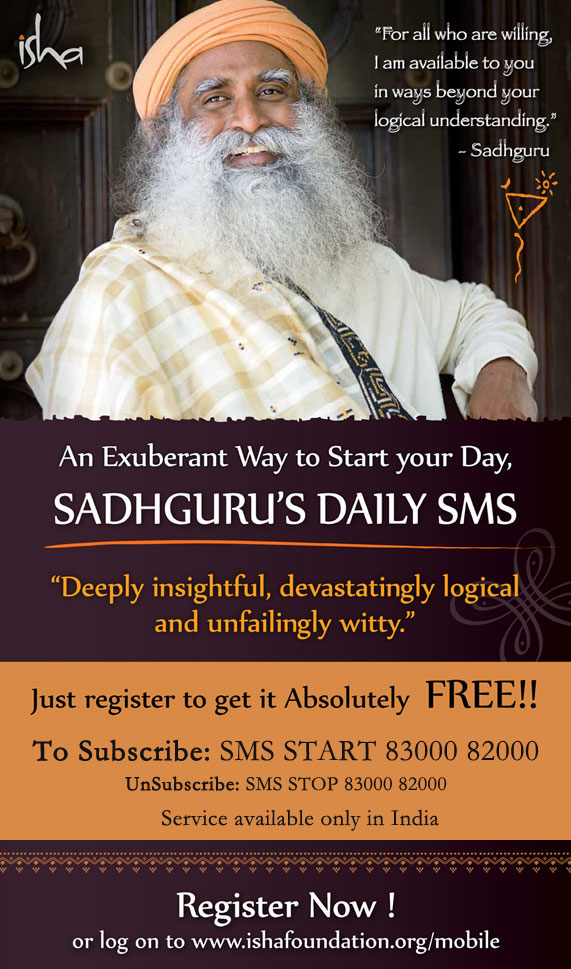 Sadhguru Daily Message